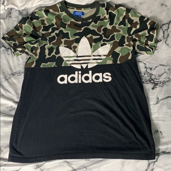 Adidas camo t-shirt. - Picture 1 of 1